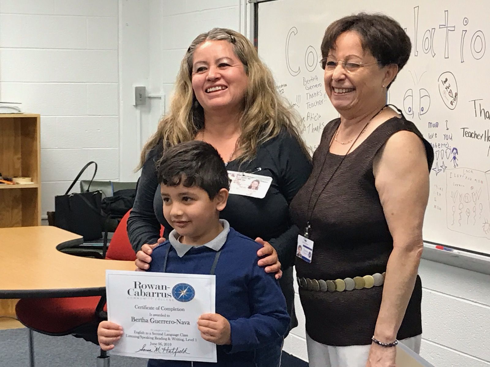 Fred L. Wilson parent graduation